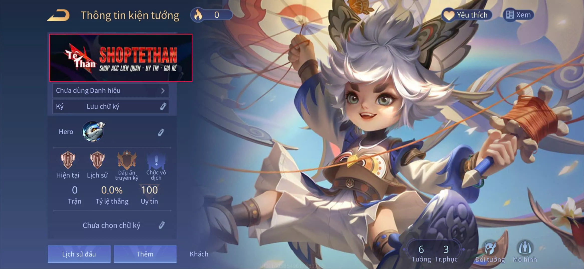 ACC REG: Fennik phong tranh thám xuân, sẵn tướng, free đổi tên, trắng thông tin